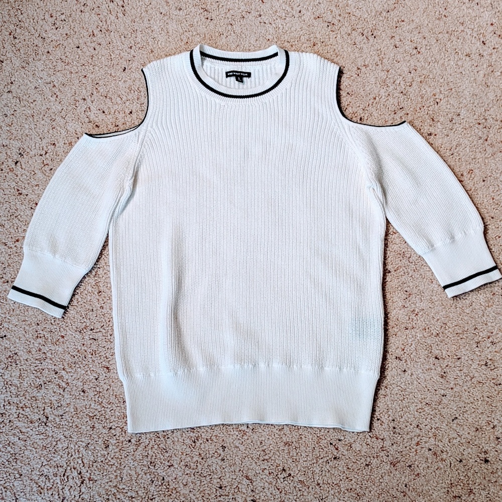Who what wear cold shoulder sweater